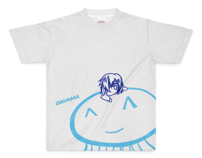 フルグラフィックTシャツ - M - 正面印刷のみ