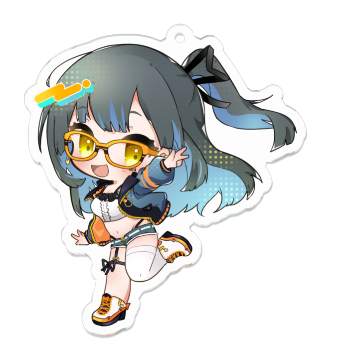 アクリルキーホルダー - 70 x 70 (mm)