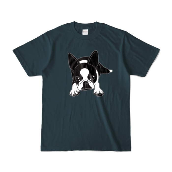 カラーTシャツ - S - デニム (濃色)