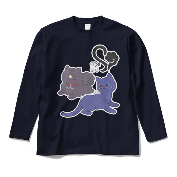 ロングスリーブTシャツ - M - ネイビー