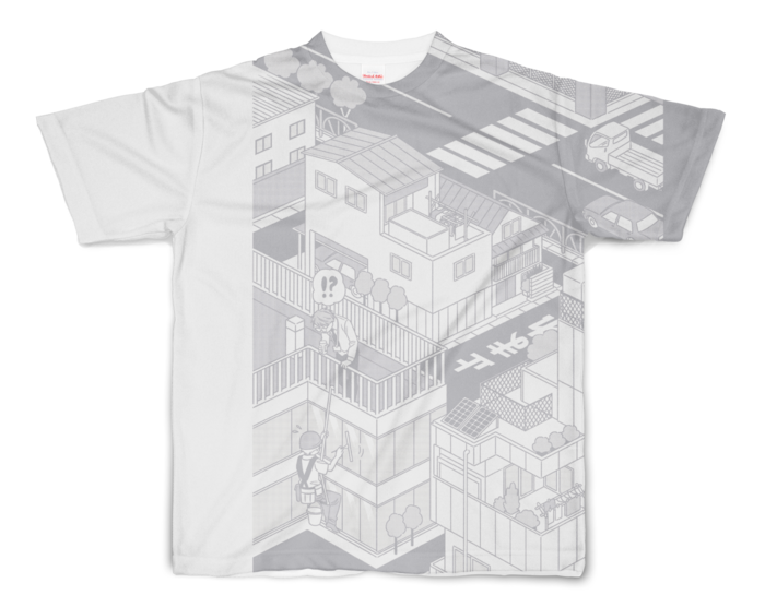 フルグラフィックTシャツ - S - 正面印刷のみ