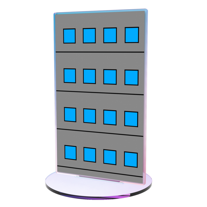 オーロラアクスタ - 160 × 160mm