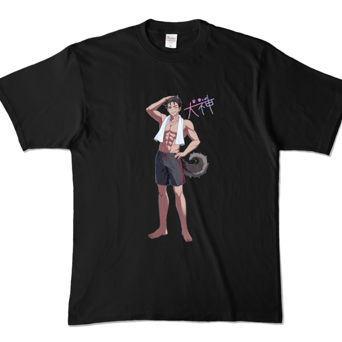 カラーTシャツ - XL - ブラック (濃色)