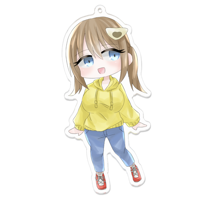 アクリルキーホルダー - 100 x 100 (mm)