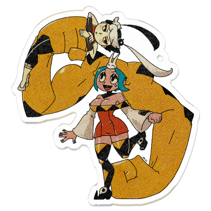 アクリルキーホルダー - 70 x 70 (mm)