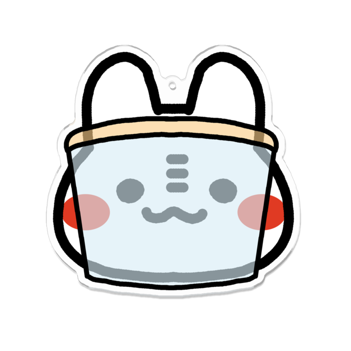 アクリルキーホルダー - 100 x 100 (mm)