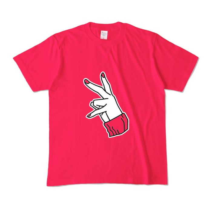 カラーTシャツ - M - ホットピンク (濃色)