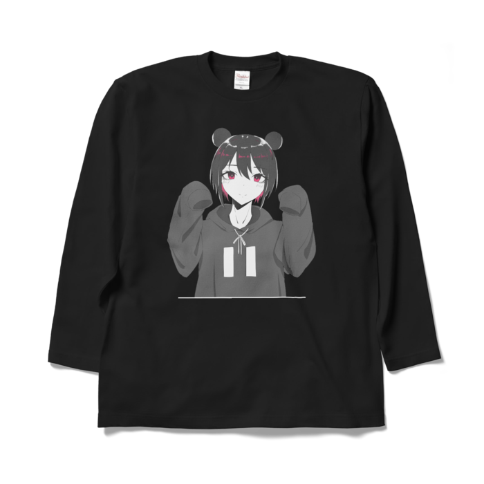 ロングスリーブTシャツ - XL - ブラック