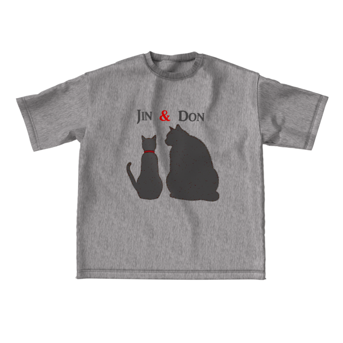 ビッグシルエットTシャツ - L - 正面(3)