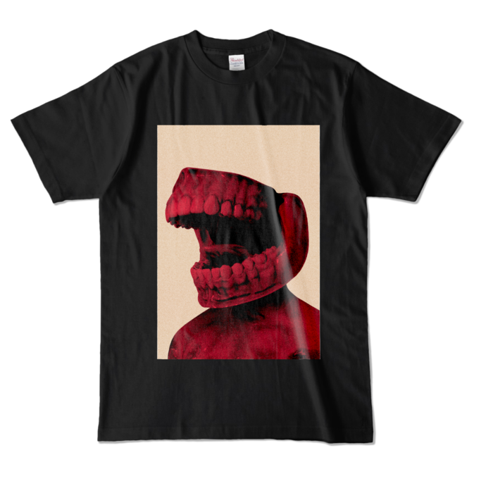 カラーTシャツ - L - ブラック (濃色)