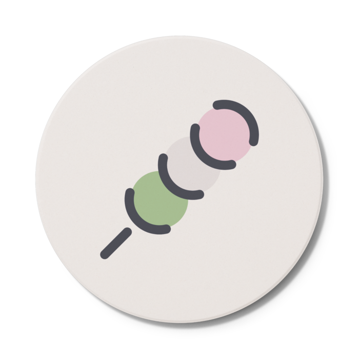 三色団子 - 円形