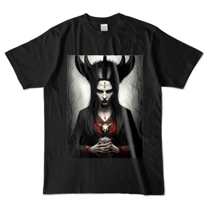カラーTシャツ - L - ブラック (濃色)