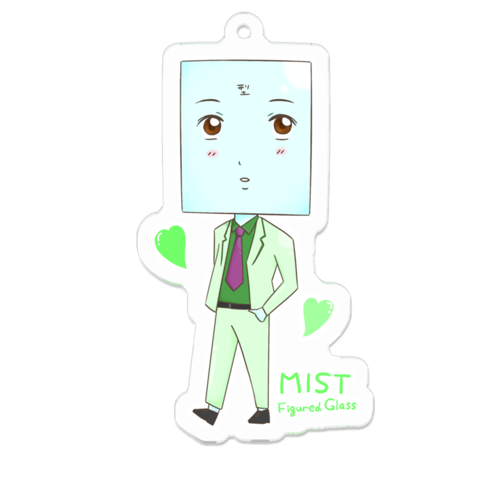 アクリルキーホルダー - 70 x 70 (mm)