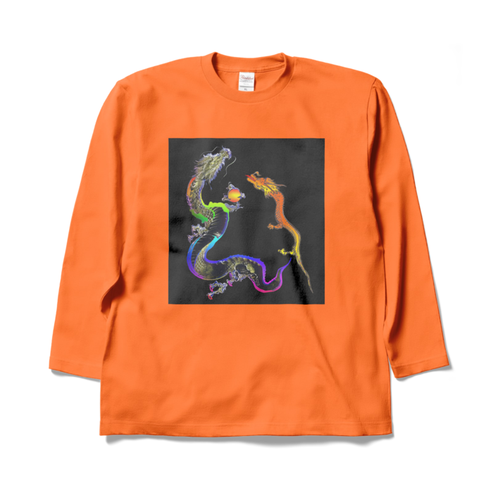 ロングスリーブTシャツ - XL - オレンジ