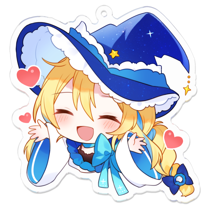 アクリルキーホルダー - 70 × 70 (mm)
