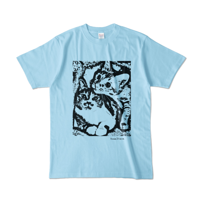 カラーTシャツ - L - ライトブルー (淡色)