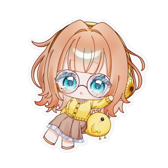 ステッカー - 100 x 100 (mm)