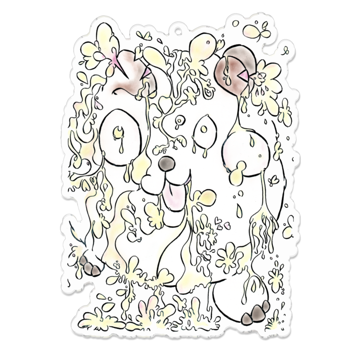 アクリルキーホルダー - 100 x 100 (mm)