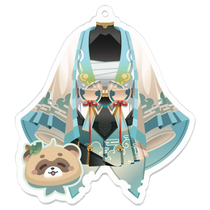 アクリルキーホルダー - 70 x 70 (mm)