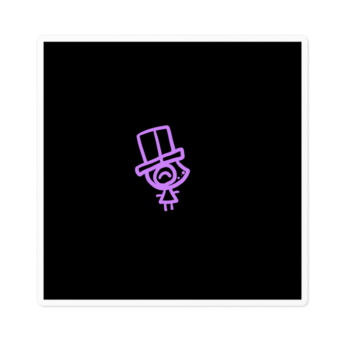 ステッカー - 100 x 100 (mm)