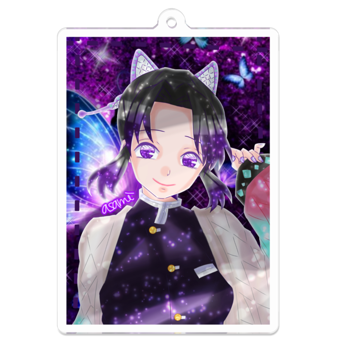 アクリルキーホルダー - 70 x 70 (mm)