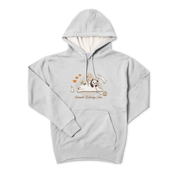 プルパーカー　灰色　S