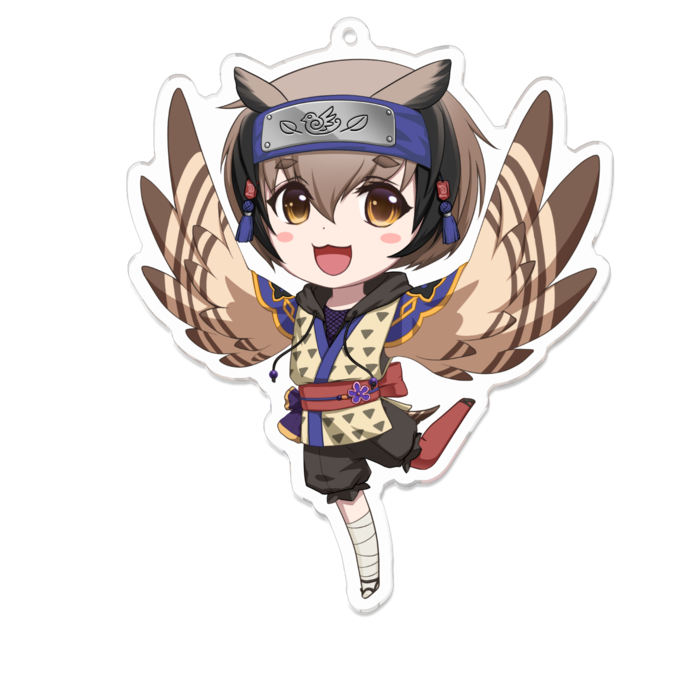 アクリルキーホルダー - 100 x 100 (mm)