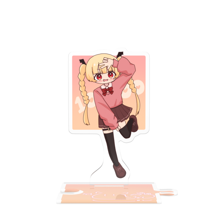 つながるアクスタ ピンク 80mm