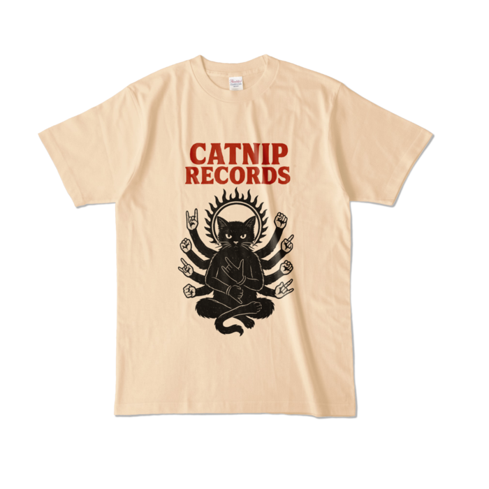 カラーTシャツ - L - ナチュラル (淡色)