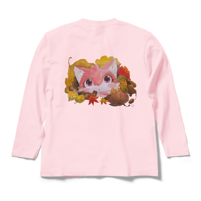 ロングスリーブTシャツ - M - ライトピンク(1)