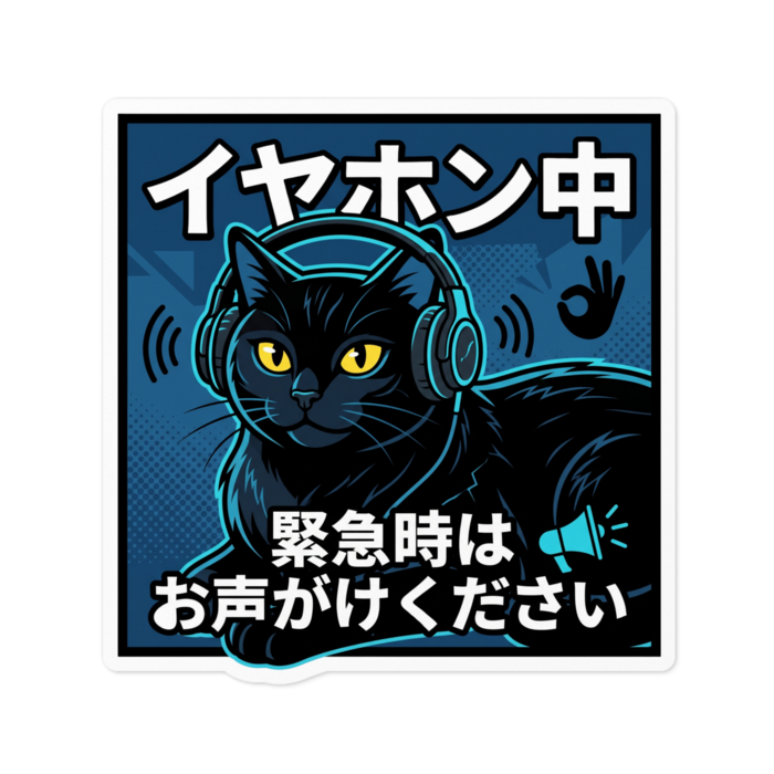 ステッカー - W100 × H100mm 以内