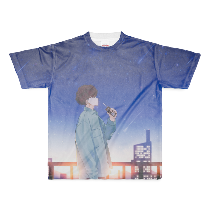フルグラフィックTシャツ - M - 正面印刷のみ