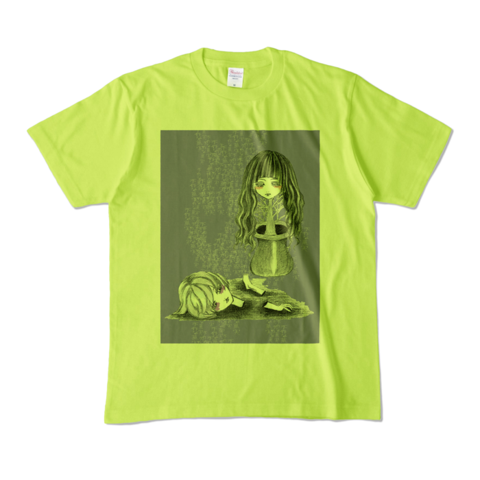 カラーTシャツ - M - ライトグリーン (淡色)