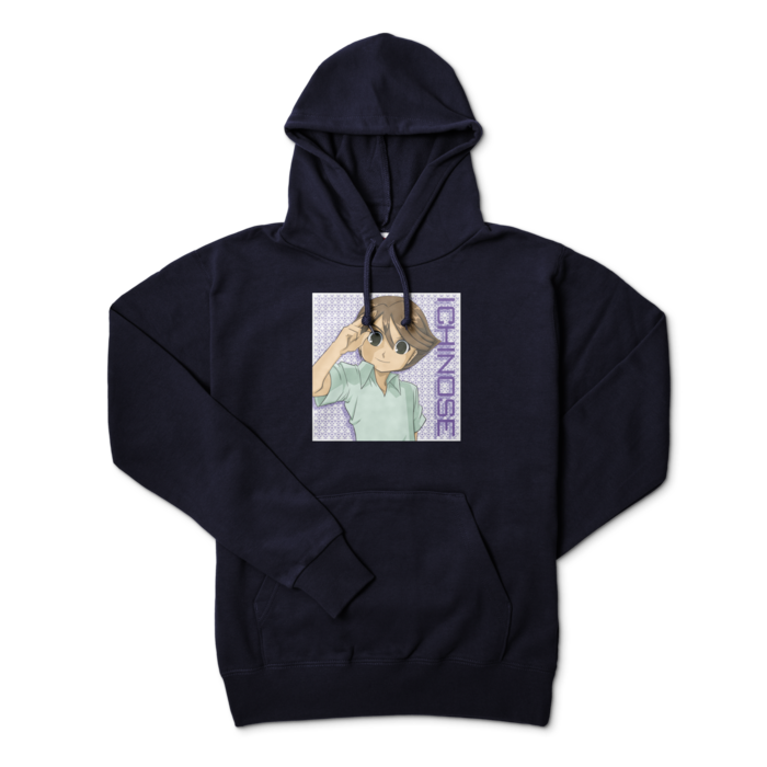 パーカー - L - ネイビー