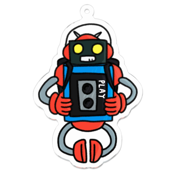 アクリルキーホルダー - 70 x 70 (mm)