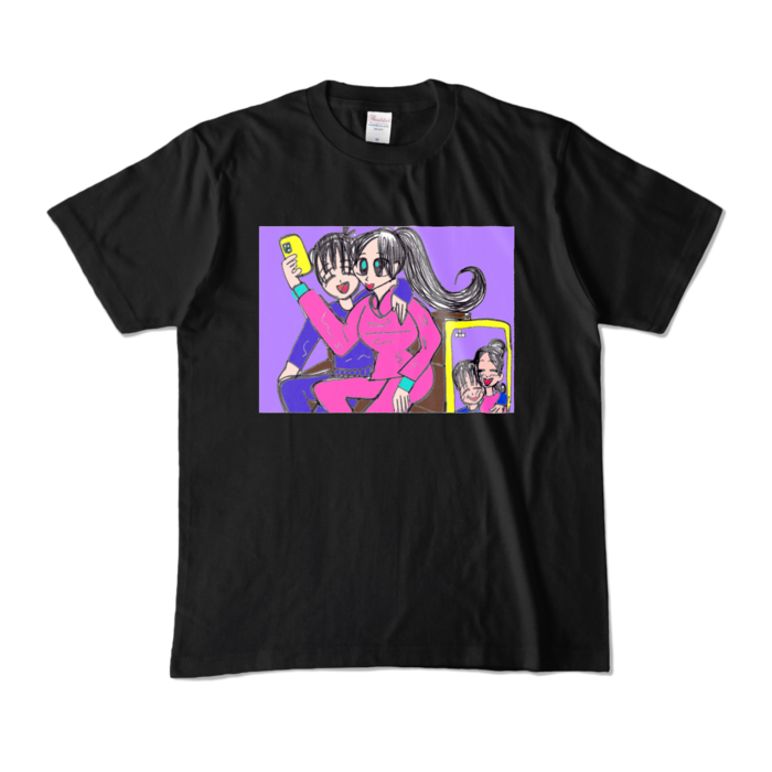 カラーTシャツ - M - ブラック (濃色)
