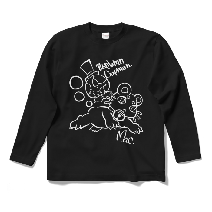 ロングスリーブTシャツ - S - ブラック