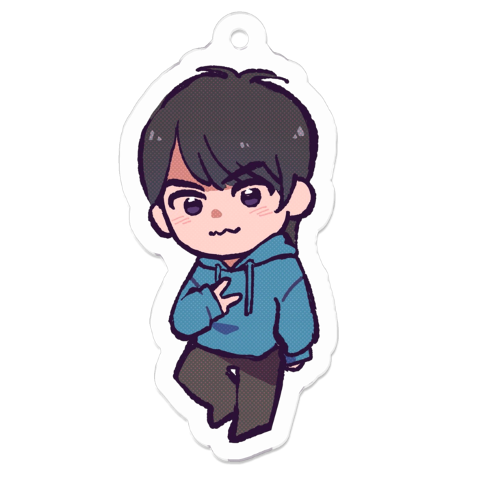 アクリルキーホルダー - 50 x 50 (mm)