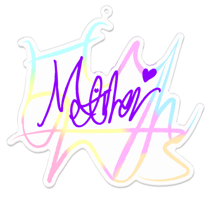 アクリルキーホルダー - 100 x 100 (mm)