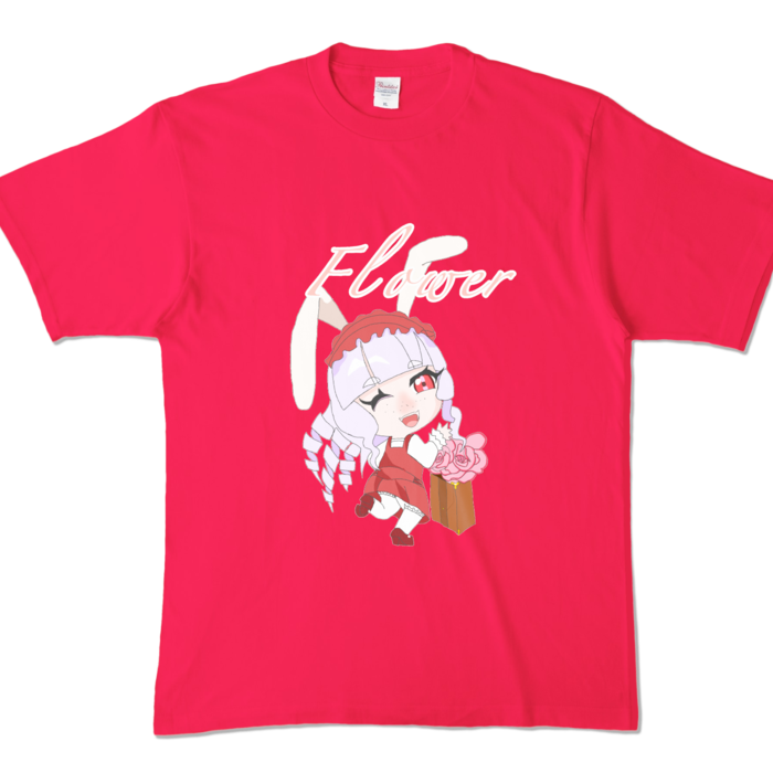 カラーTシャツ - XL - ホットピンク (濃色)