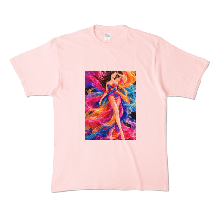 カラーTシャツ - XL - ライトピンク （淡色）