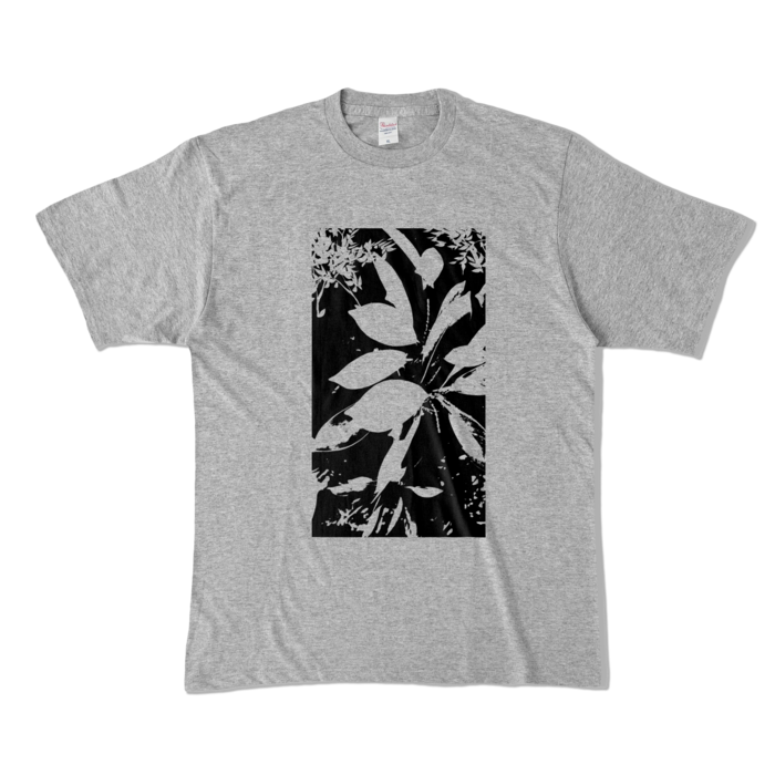 カラーTシャツ - XL - 杢グレー (濃色)