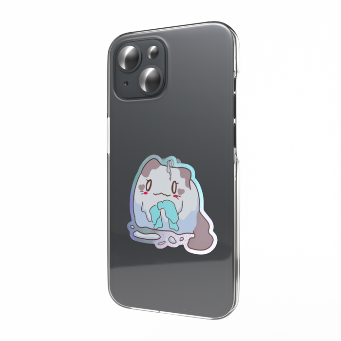 オーロラスマホステッカー - 縦