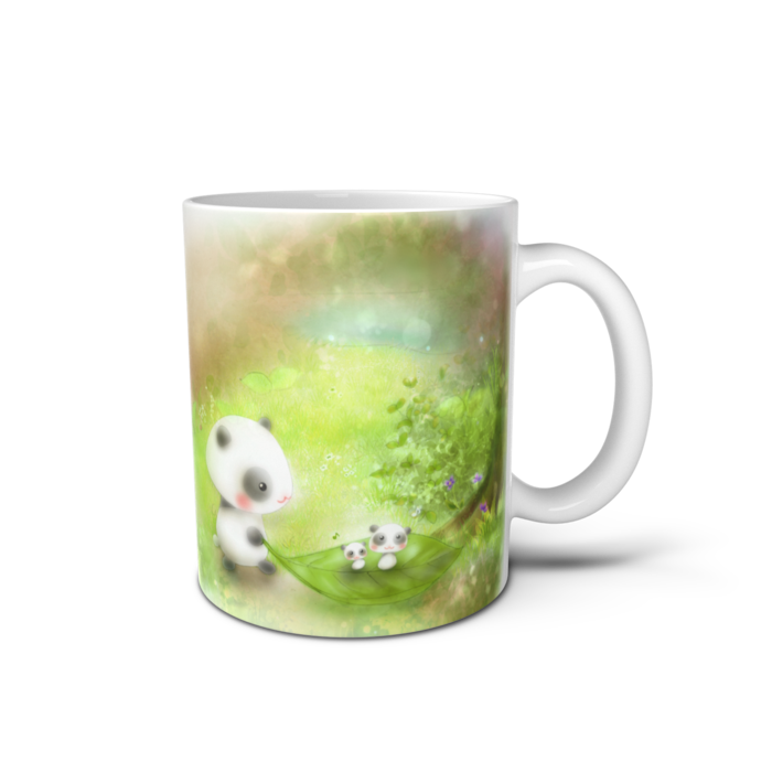 マグカップ - 直径 8 cm / 高さ 9.5 cm