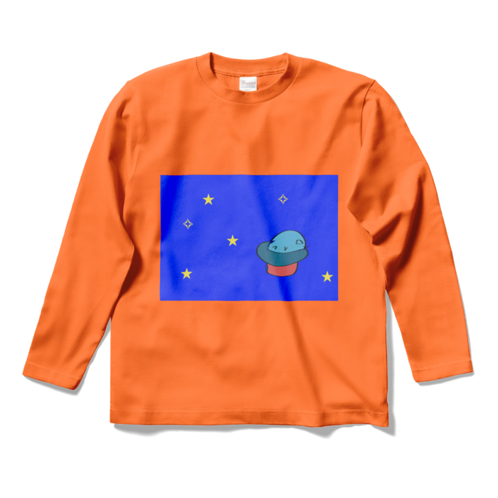 ロングスリーブTシャツ - S - オレンジ