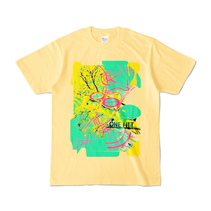 カラーTシャツ - S - ライトイエロー (淡色)