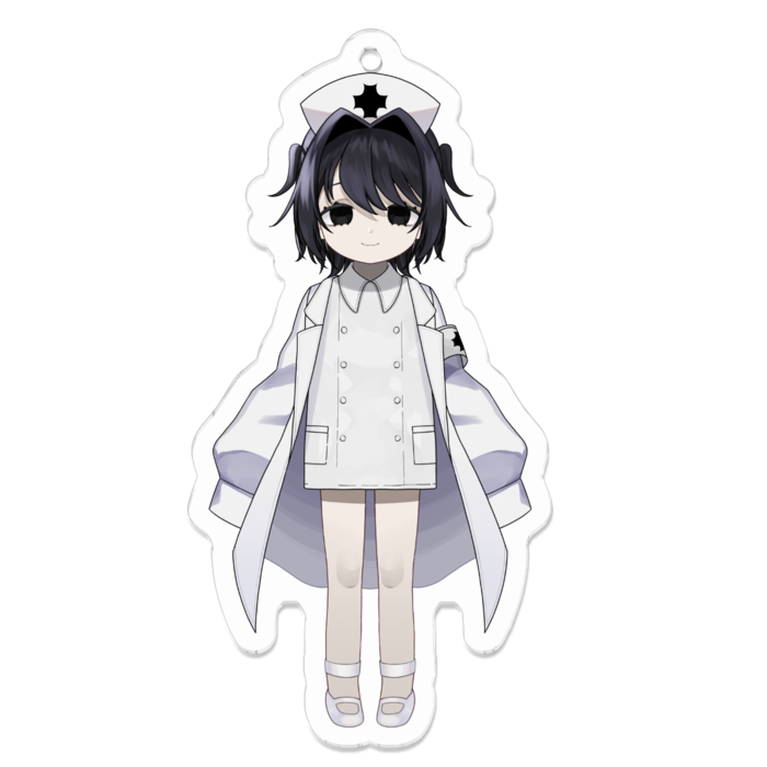 アクリルキーホルダー（コーティング） - 70 x 70 (mm)