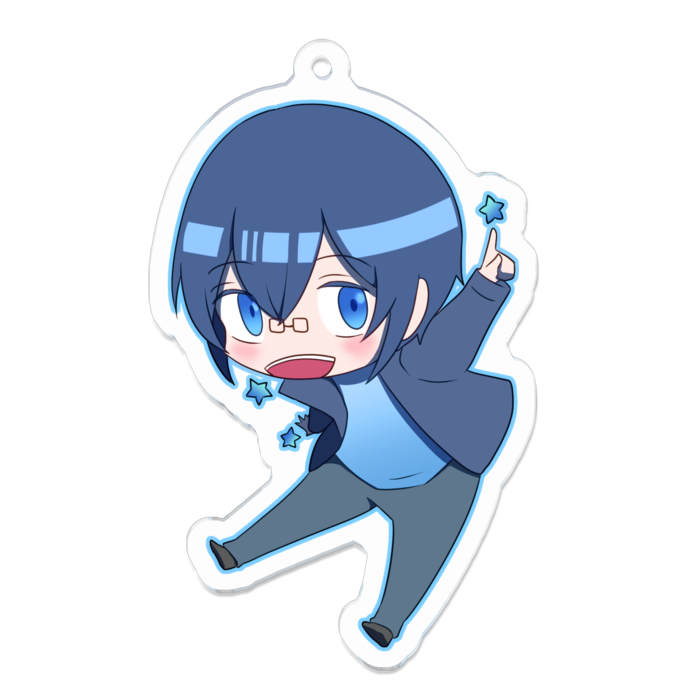 アクリルキーホルダー - 70 x 70 (mm)