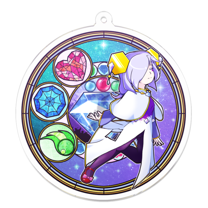 アクリルキーホルダー - 70 x 70 (mm)