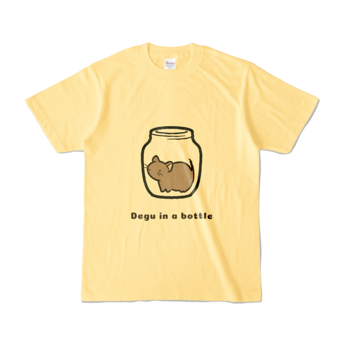 カラーTシャツ - S - ライトイエロー (淡色)